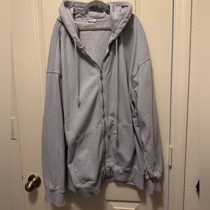 Brandy Melville zip up hoodie